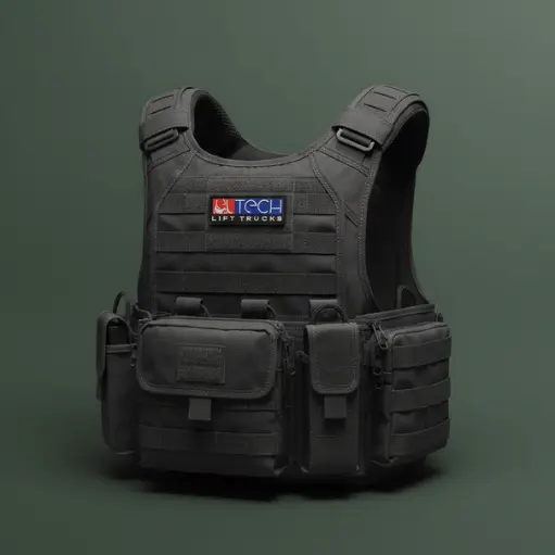 PVC Morale Patches on Tactical Jacket