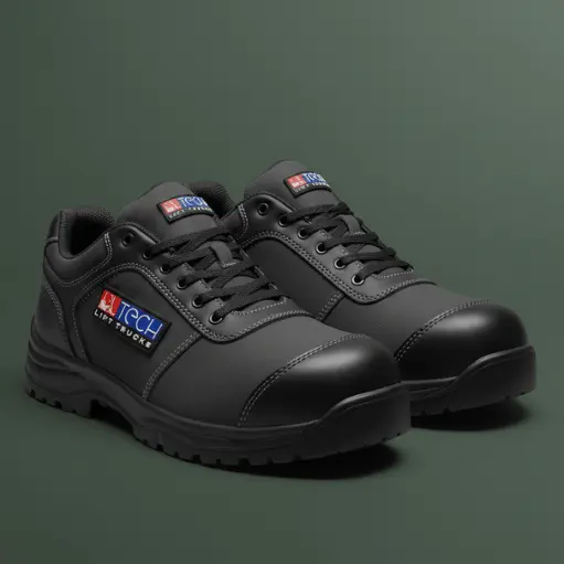 PVC Morale Patches on Tactical Shoe
